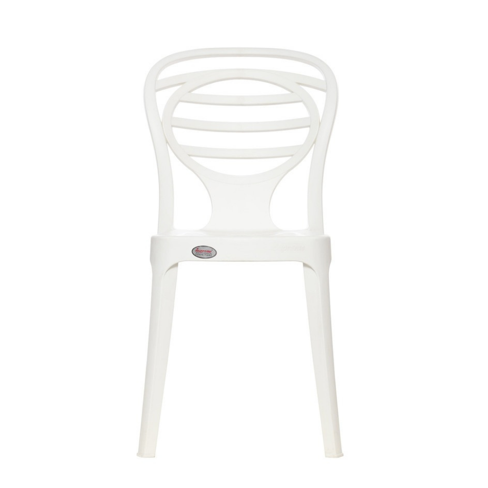 Supreme Oak Chair ( Milky White)