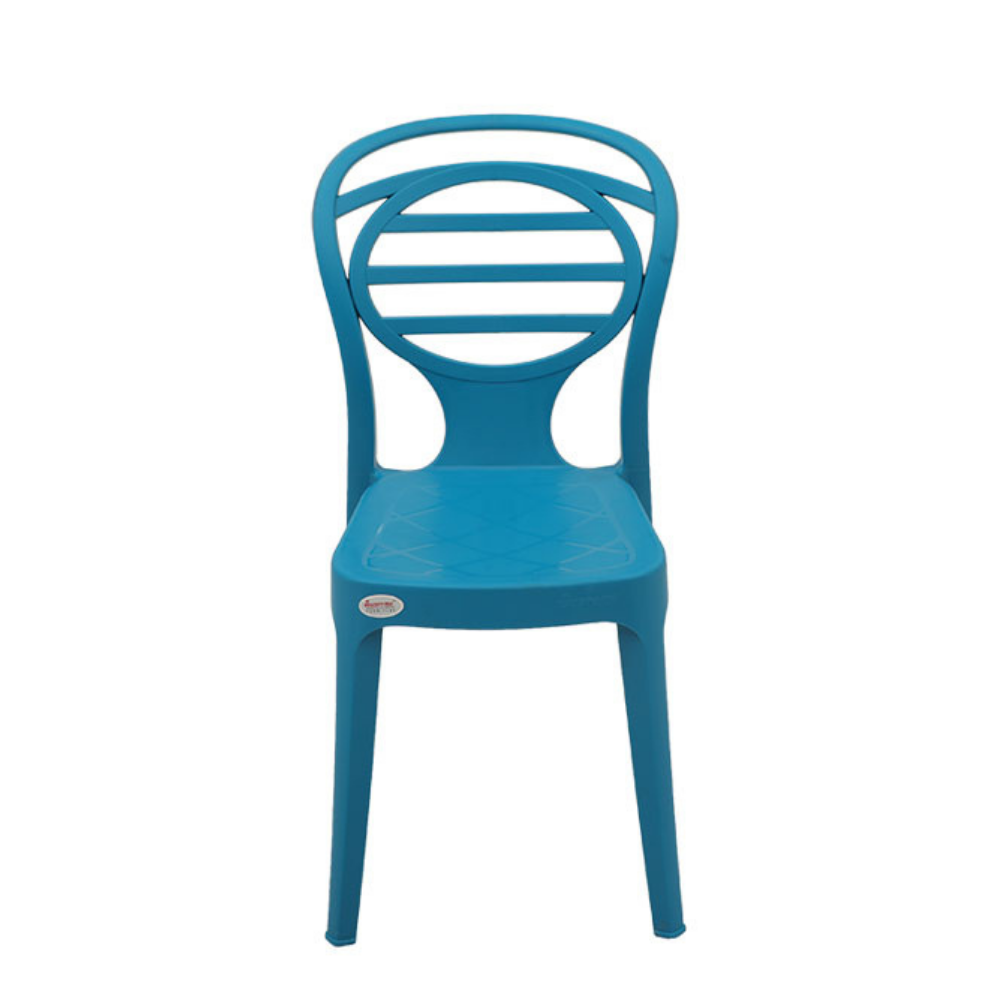 Supreme Oak Chair ( Oxford Blue)