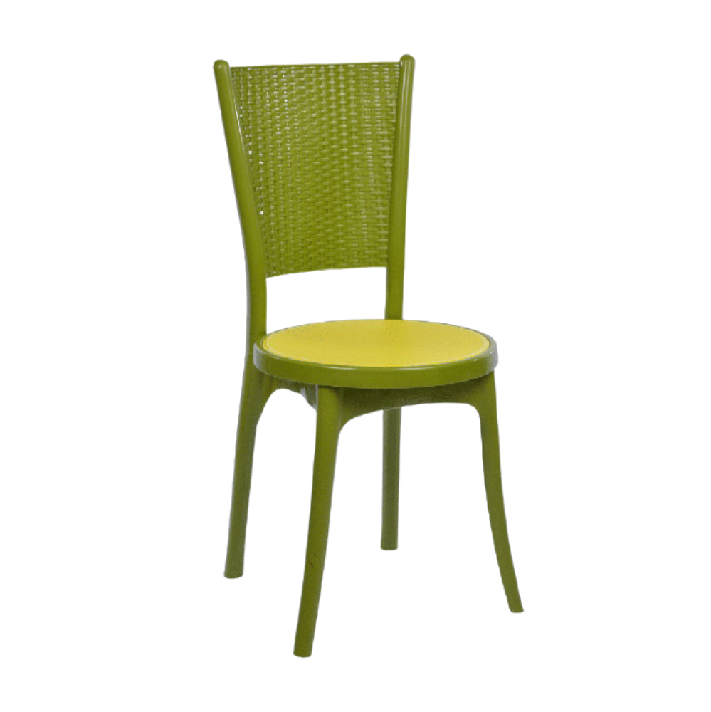 Supreme Iris Chair (M. Green/ L. Yellow)