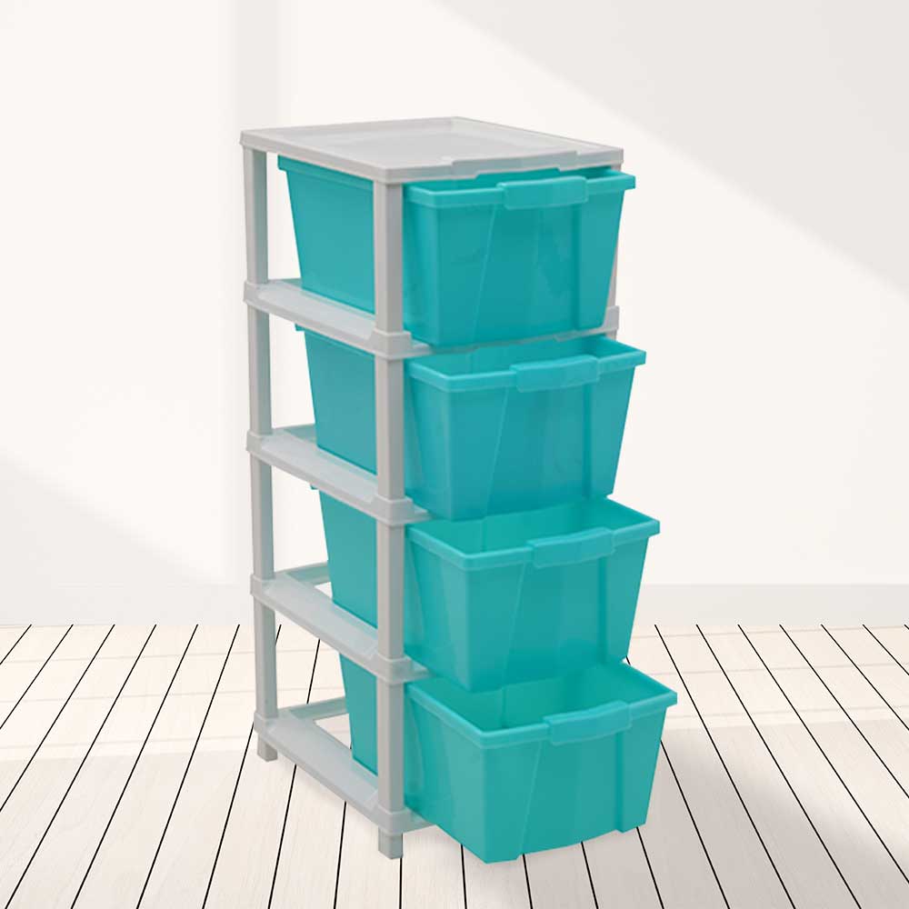 Supreme Chest Trolley (Aqua blue)