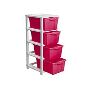 Supreme Chest Trolley (Pink)