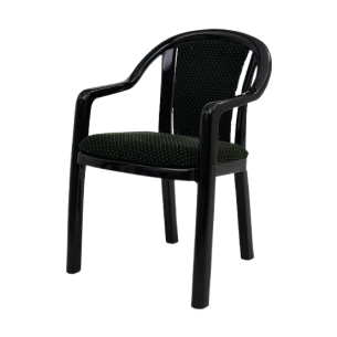 Supreme Ornate Chair(Black/Green)